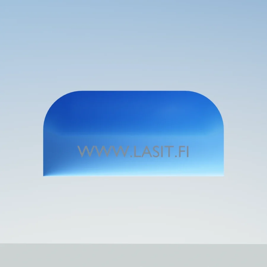 Volvo B kaivinkone tuulilasi - alempi