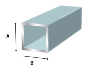Lasituslista alumiini Neliöprofiili Luonnonväriin anodisoitu - 20×20mm S1.5mm Luonnonväriin anodisoitu